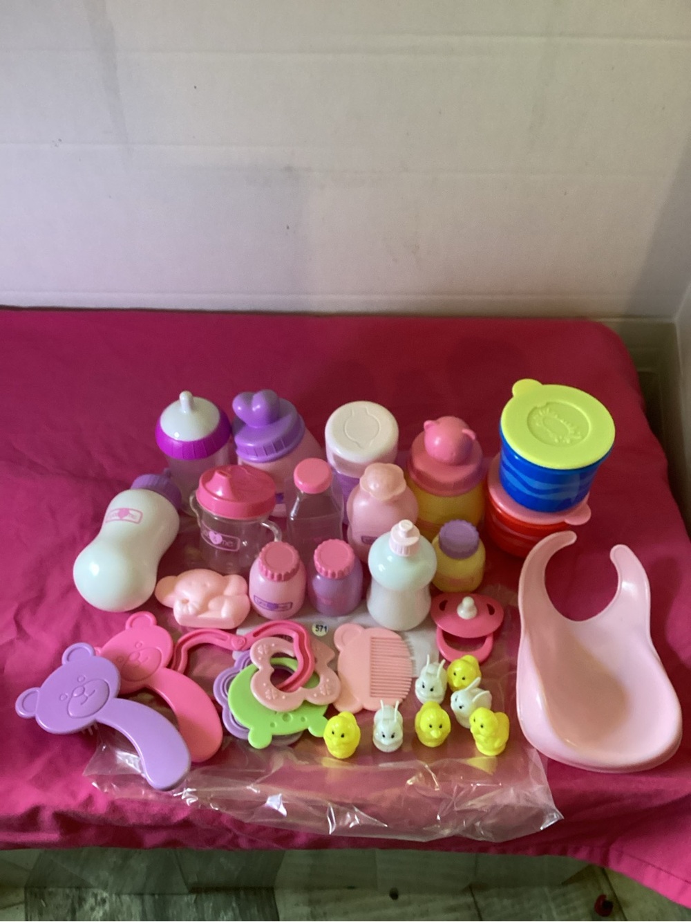 571-Children’s Doll Accessory Play Set For Pretend Feeding & Care Play